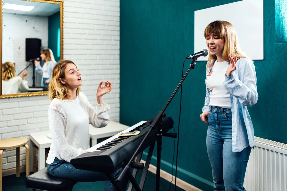 singing